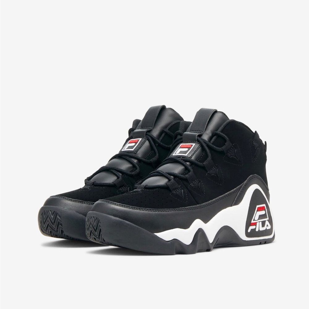 Fila Grant Hill 1 Black & White Women’s High Top Sneakers - IOB